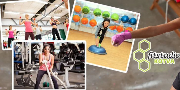 10 lekcí dle vlastního výběru ve Fitstudiukotva