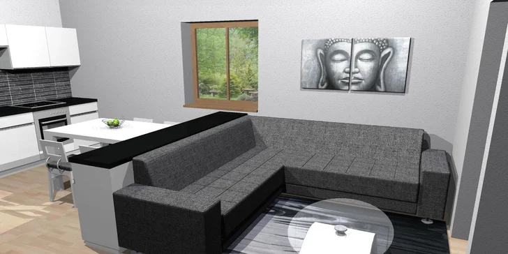 3D návrh interiéru od profesionálů