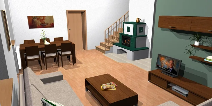 3D návrh interiéru od profesionálů
