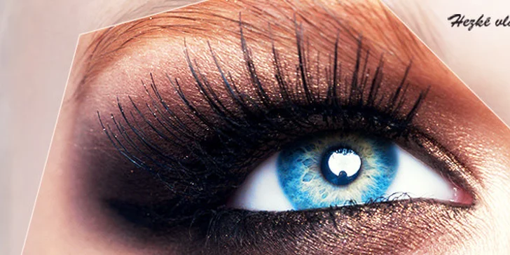 Aplikace řas - přirozeně okouzlující pohled