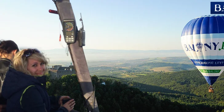 Nezapomenutelný let horkovzdušným balonem