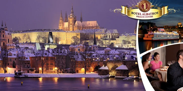 Romantika na vlnách Vltavy v srdci Prahy