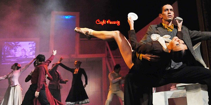 Vstupenka do Ústeckého divadla na taneční představení Café Aussig. Jedinečné zpracování slavné francouzské divadelní hry Tančírna!