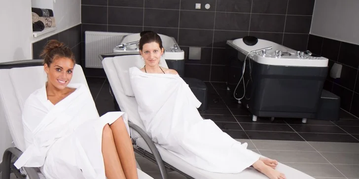 Lenošení ve wellness resortu u Českého Krumlova