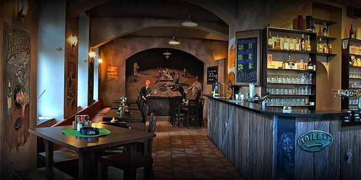 Tataráky z vyzrálého roštěnce v restauraci Knajpa