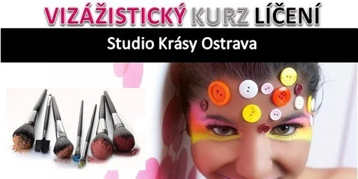Vizážistický kurz líčení s certifikátem