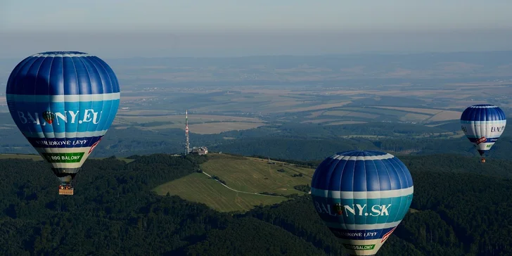 Nezapomenutelný let horkovzdušným balonem