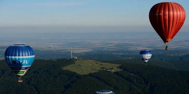 Nezapomenutelný let horkovzdušným balonem