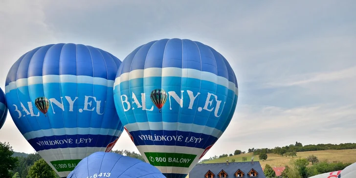Nezapomenutelný let horkovzdušným balonem