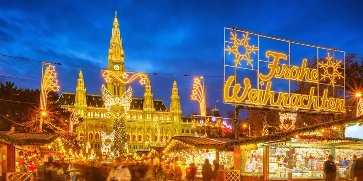 Ubytování v předvánoční Vídni ve 4* hotelu Senator