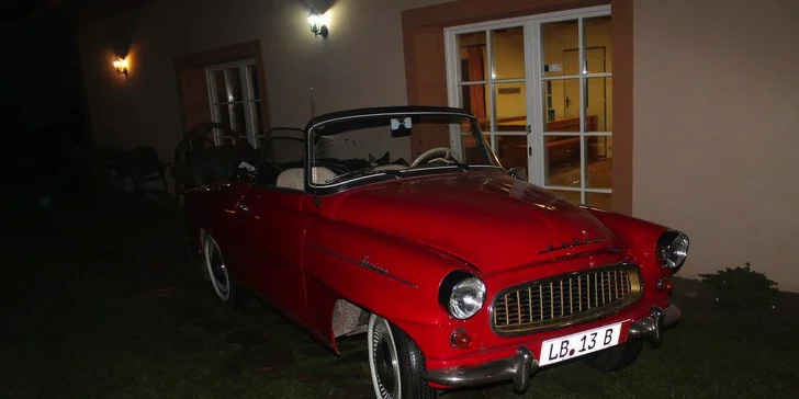Půjčení veterána z roku 1960 na 1 či 5 hodin