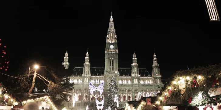 Ubytování v předvánoční Vídni ve 4* hotelu Senator