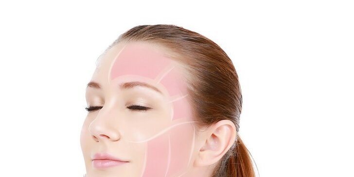 Kosmetické ošetření včetně masáže obličeje, peelingu a úpravy obočí