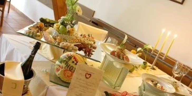 4chodové italské menu pro dva včetně aperitivu
