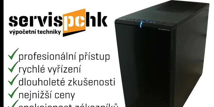 Vyčištění a odvirování počítače, diagnostika hardware IT odborníkem