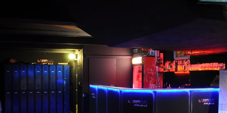 Laser game v aréně LazerFun a herním prostoru Aztec