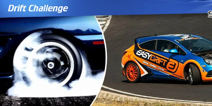 30 minut řidičem driftovací káry