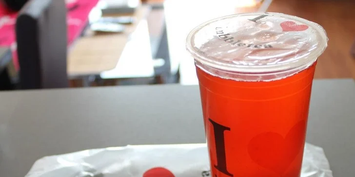 1 l nápoje Bubble Tea Double v Bubble tea Elephant