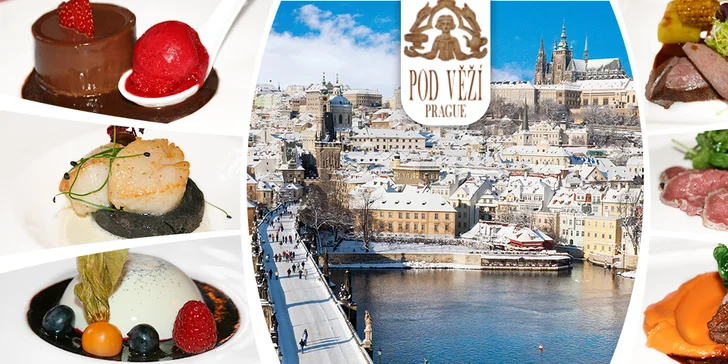 Romantické menu pro dva přímo u Karlova mostu