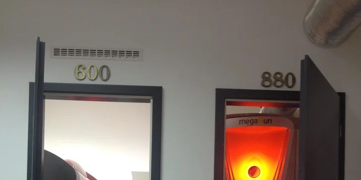 Permanentky do solária v hodnotě 500 Kč nebo 1000 Kč