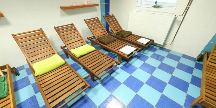 90 minut wellness a sauny pro dvě až čtyři osoby