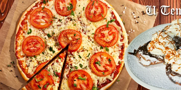Křupavá pizza z kamenné pece i sladké lívanečky