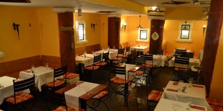 Tříchodové italské menu pro dva gurmány