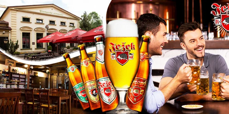 Exkurze do pivovaru s degustací a 3chodovým menu