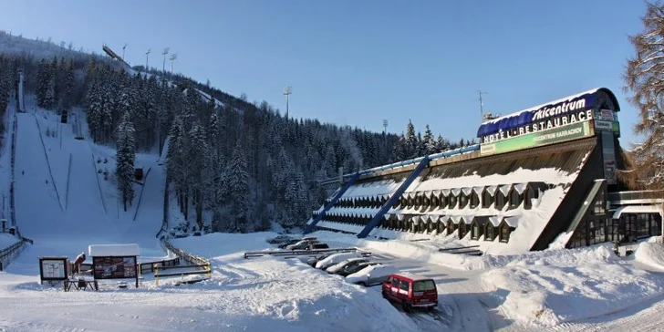Lyžovačka v Harrachově s polopenzí a wellness