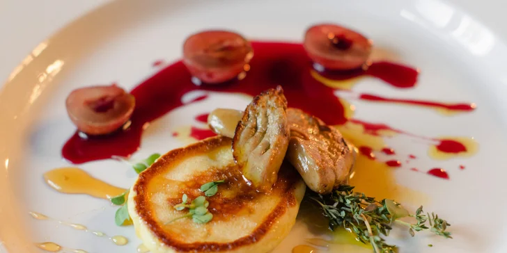 Exkluzivní 6chodové kachní menu pro 2 osoby v restauraci U Modré kachničky II.