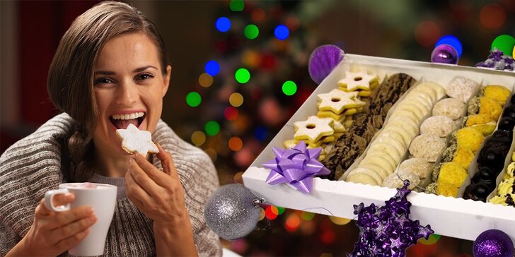 Vánoční cukroví sedmi chutí z cukrářství Novojan