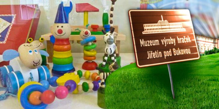 Prohlídka muzea výroby dřevěných hraček s dárkem