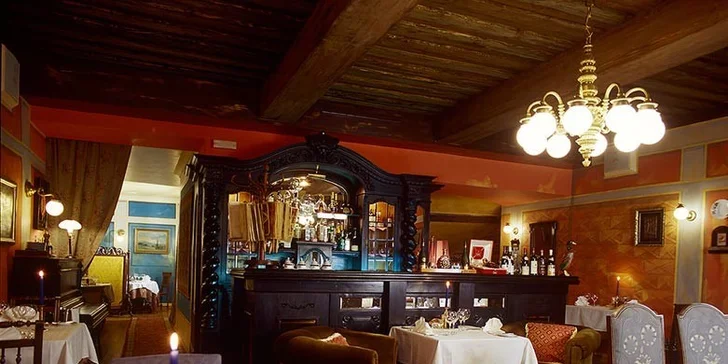 Exkluzivní 6chodové kachní menu pro 2 osoby v restauraci U Modré kachničky II.