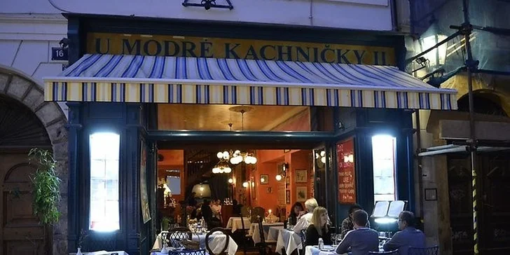 Exkluzivní 6chodové kachní menu pro 2 osoby v restauraci U Modré kachničky II.