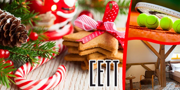 Adventní víkend s krásným ubytování v unikátním středisku CETT v podzámčí