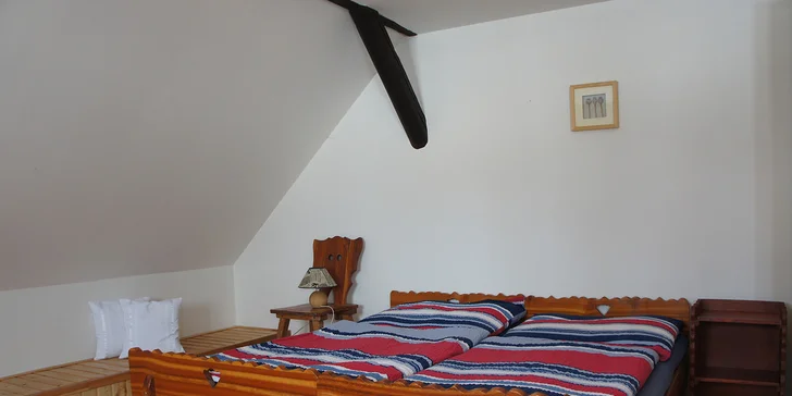 Víkendový čí týdenní pobyt na chalupě pro skupinu až 10 přátel