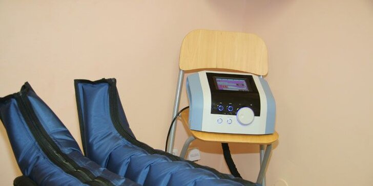 50minutová přístrojová lymfatická masáž ve studiu Marcy