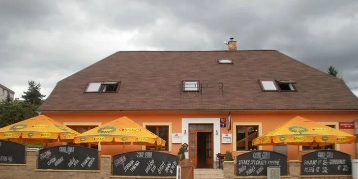 Vynikající 3chodové menu pro dva v Guru Guru