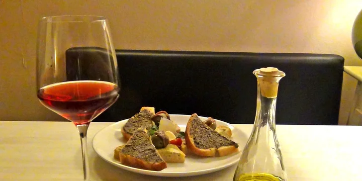 Středomořské menu pro dva v restauraci Olive Point