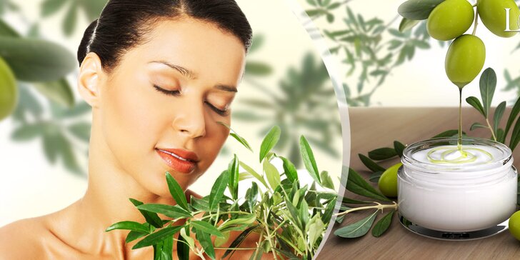 Kosmetické hydratační ošetření Olive Therapy