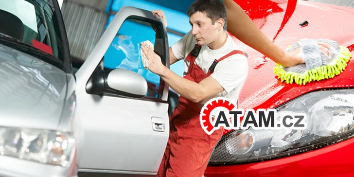 Důkladné ruční mytí vozu v Atam.cz
