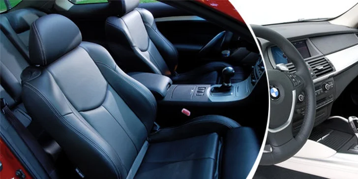 Parní čištění interiéru automobilu - novinka na trhu