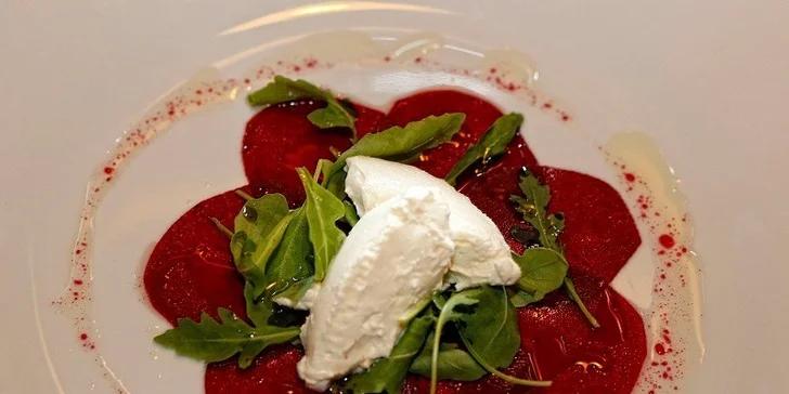 Vánoční menu o 3 chodech v restauraci ne-SMYSL