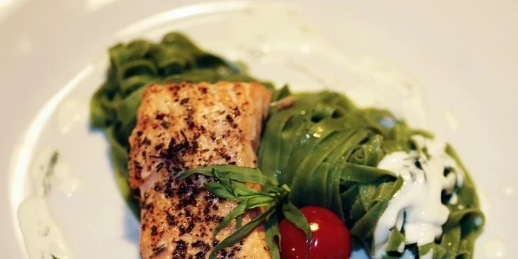 Vánoční menu o 3 chodech v restauraci ne-SMYSL