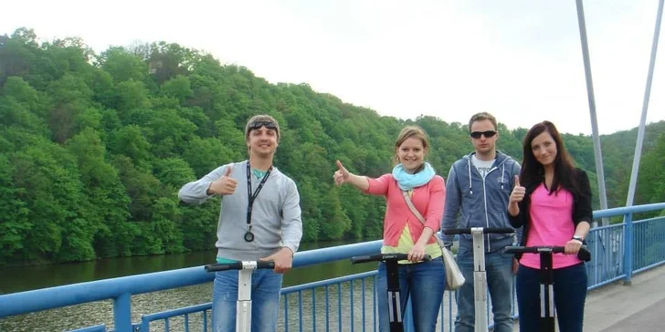Zážitková hodinová jízda na Segway pro 2 osoby