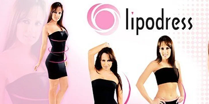 LIPODRESS zeštíhlující bezešvé šaty