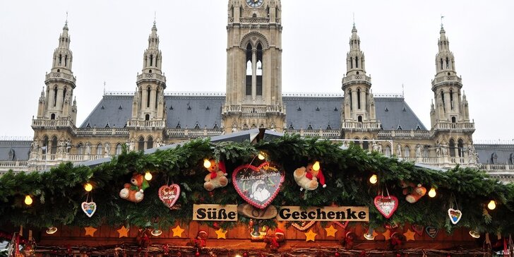 Jednodenní autobusový výlet za vánoční atmosférou do Vídně