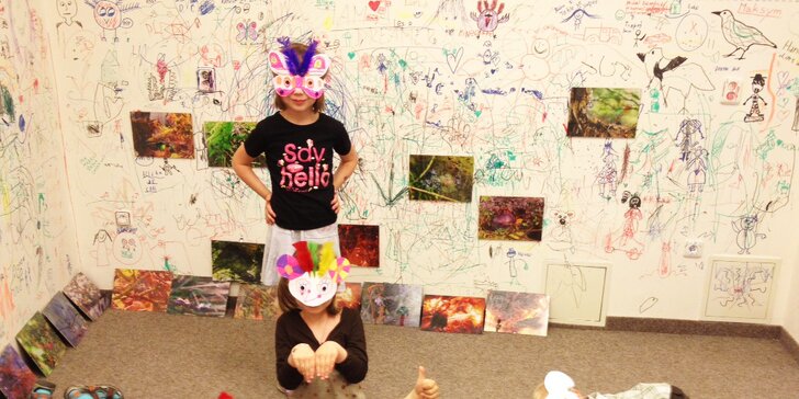 Kreativní umělecké kurzy pro děti v Galerii GUD