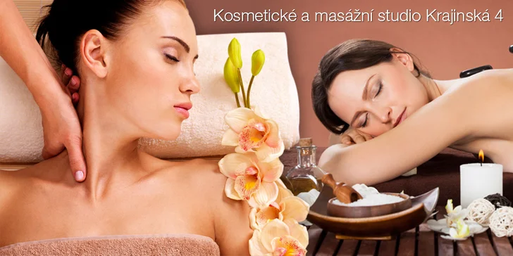 Masáž horkými kameny a klasickou technikou