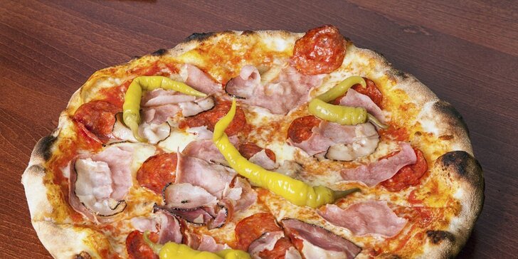 Pochutnejte si na dvou vynikajících pizzách